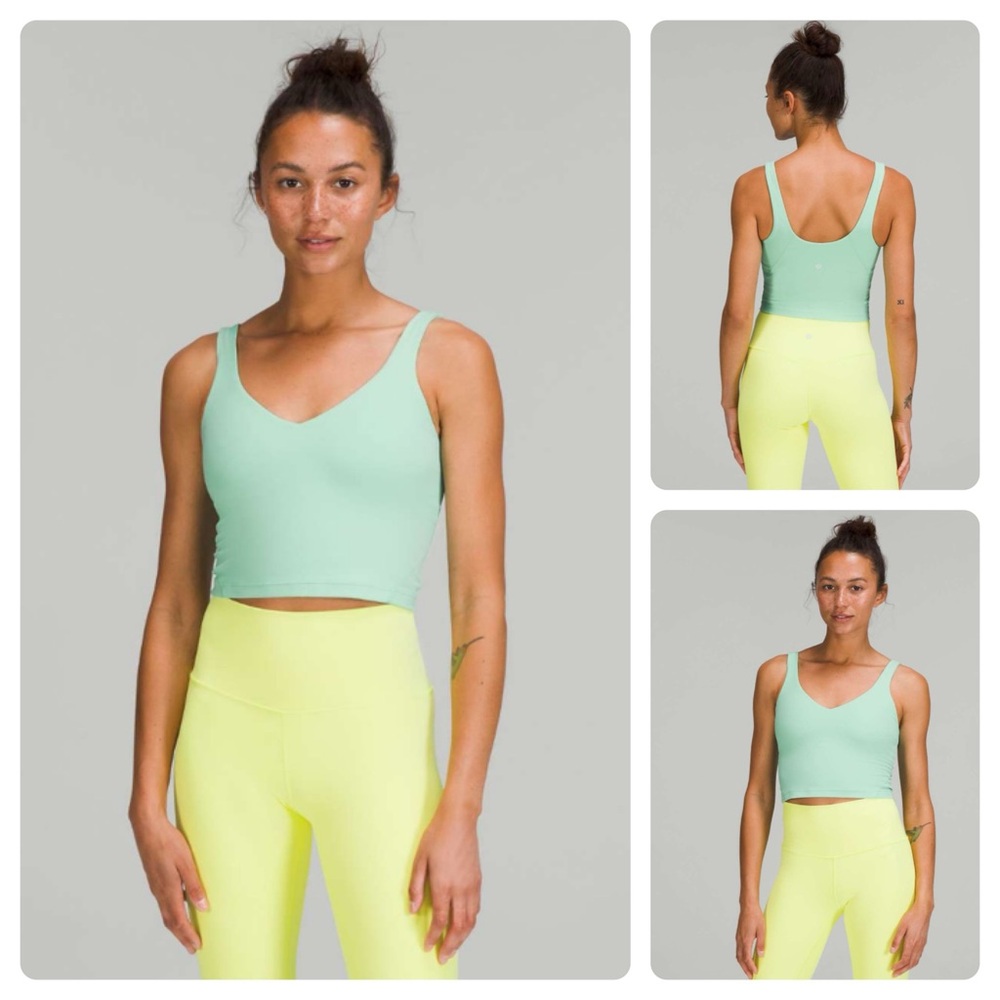 Lululemon Align Tank
Size 8 Wild Mint EUC